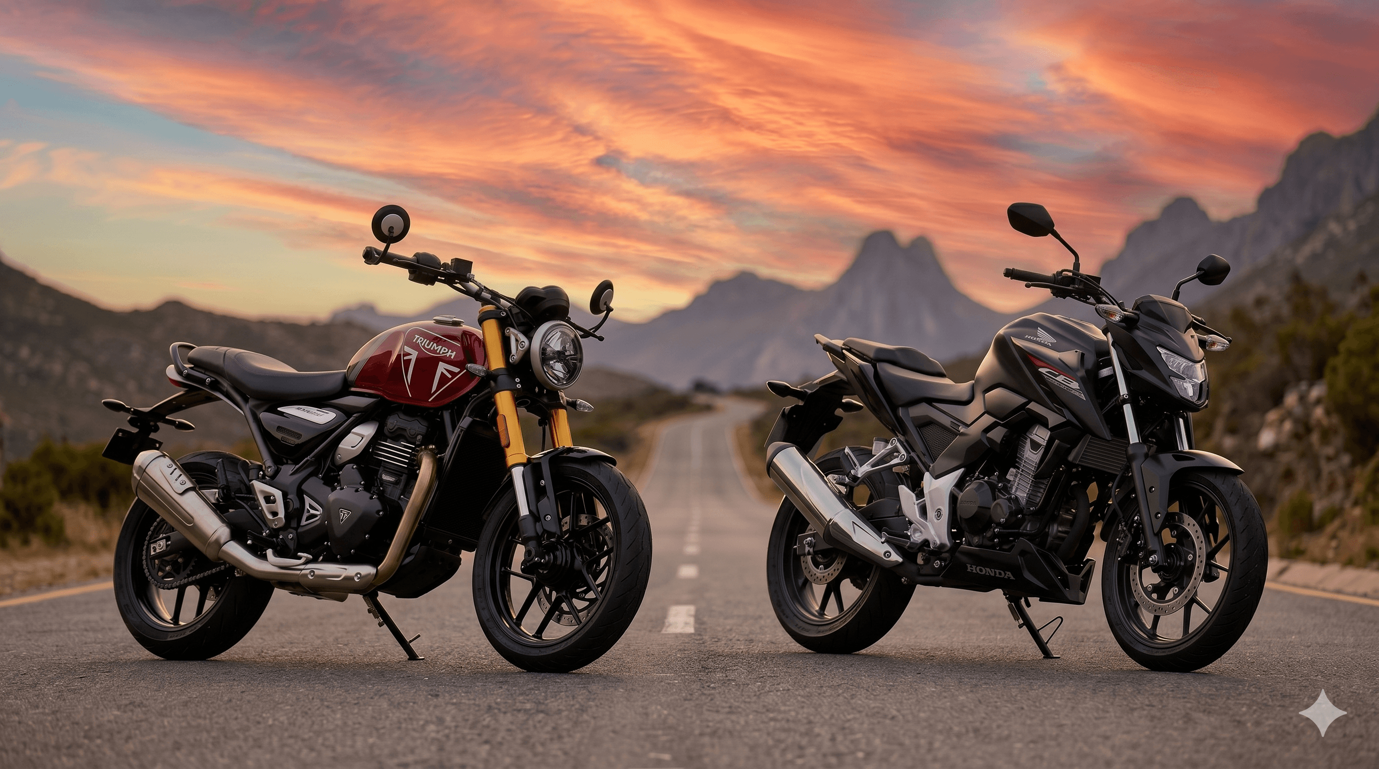 Triumph Speed 400 vs Honda CB 300F: O Duelo das Médias no Brasil