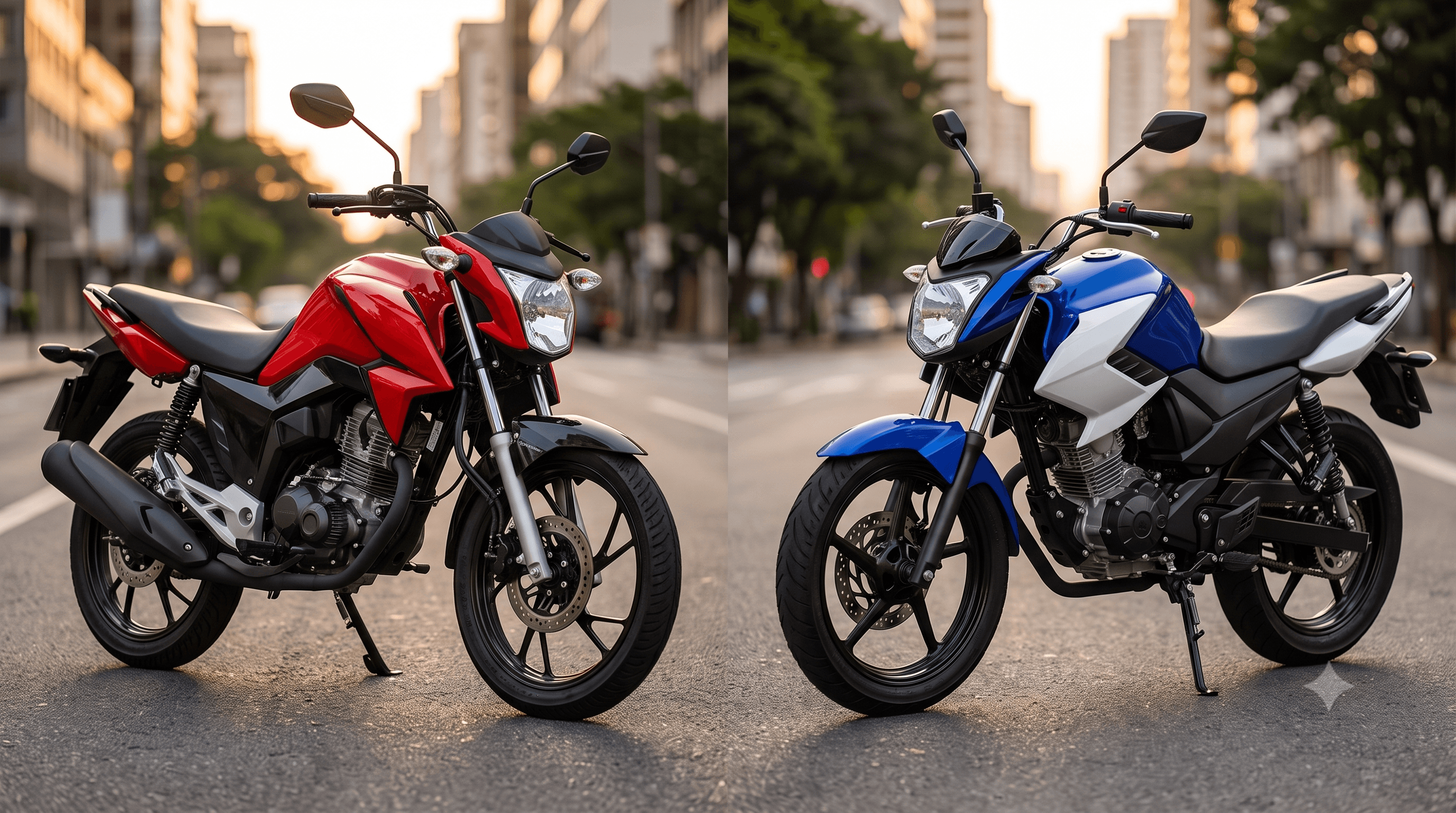 Honda CG 160 Titan 2026 vs Yamaha YS 150 Fazer 2025: qual a melhor utilitária?