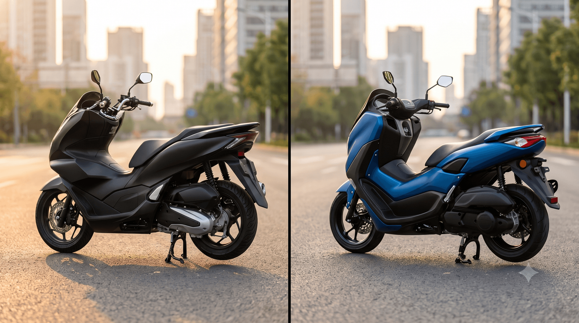 Honda PCX 160 vs Yamaha NMAX Connected 2026: qual scooter premium vale mais?
